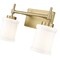 Z-Lite Cadoc 2 Light Vanity, 15in. W x 9in. H, Modern Gold 622-2V-MGLD - alternate 5